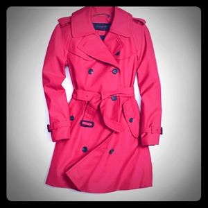 Coach mid-length trench